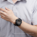 KADEMAN 9073 Mens Watches To Luxury Brand Men Leather Sports Watches Men's Quartz LED Digital Clock Waterproof Military watch